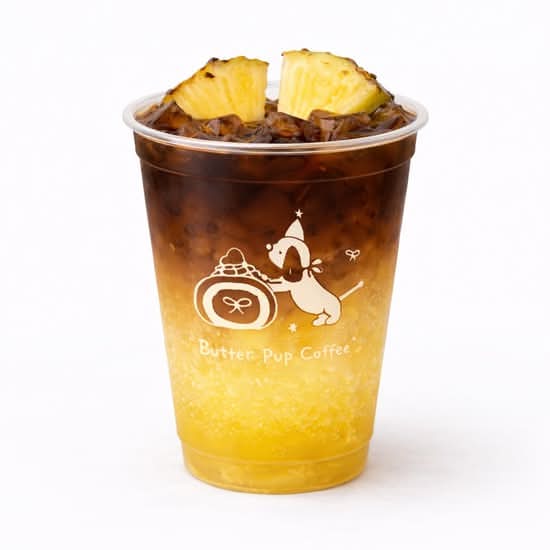 PINEAPPLE SPARKLING AMERICANO凤梨气泡美式
